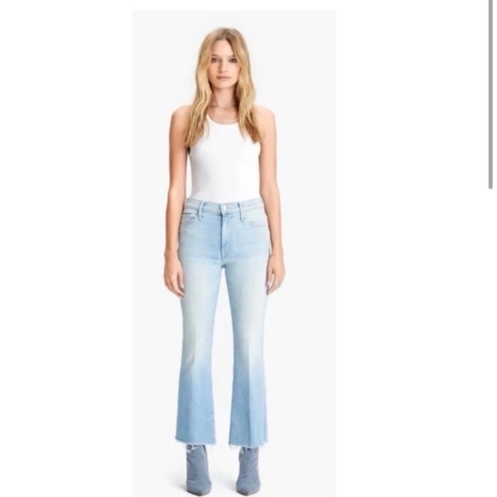 MOTHER | The Hustler Ankle Fray Jeans (When in Rome) Size 33